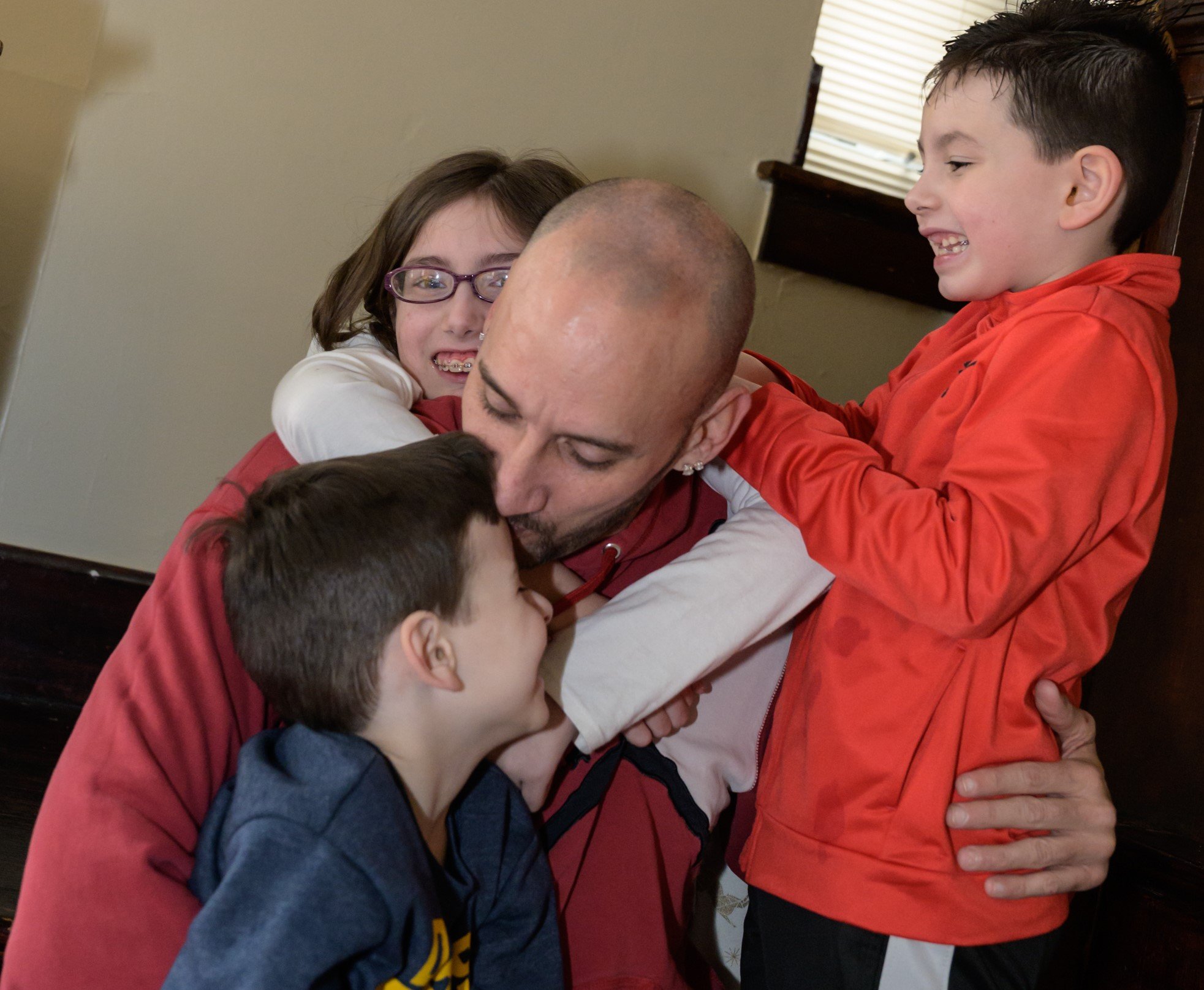 Chris Helton is drug free, smoke free, and has full custody of his 3 children - thanks to HVAF.