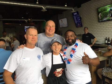 Local Philly-style sandwich shop, Hoagies & Hops, is a longtime supporter of Indianapolis non profit HVAF and its homeless veterans.