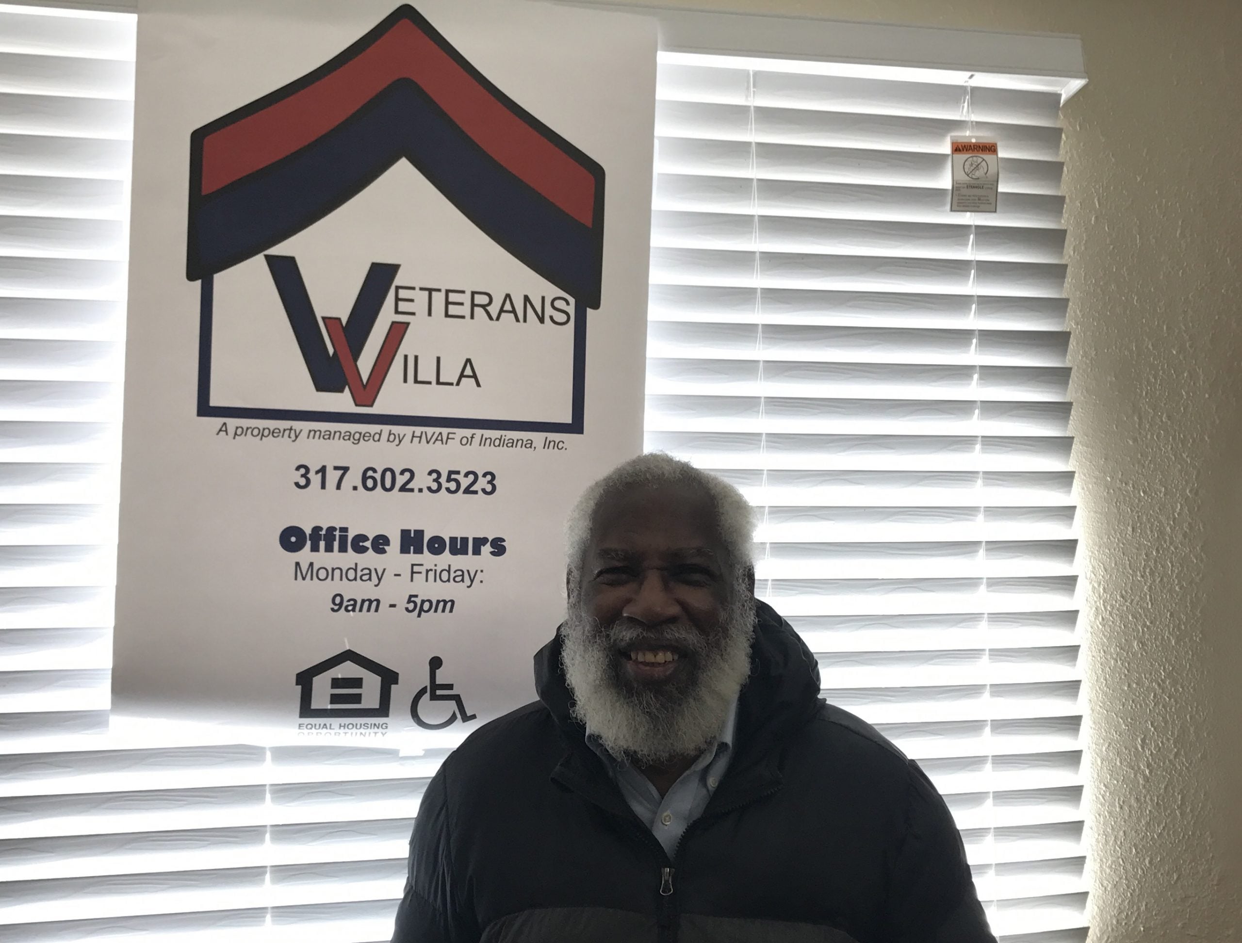 After experiencing homelessness for a few months in 2020 - Army veteran Bruce Knox became the first tenant at HVAF's Veterans Villa!