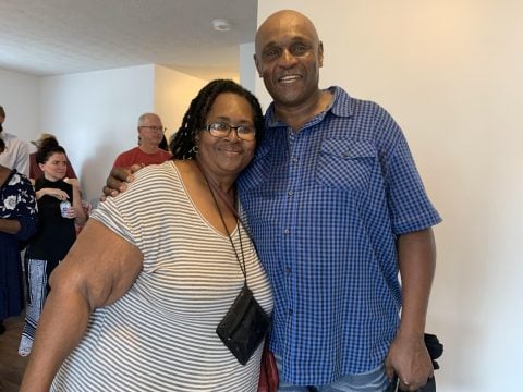 Former homeless vet Whitney Hamilton came to HVAF in 2014 to find recovery. Today, he celebrates five years of sobriety AND a new home!